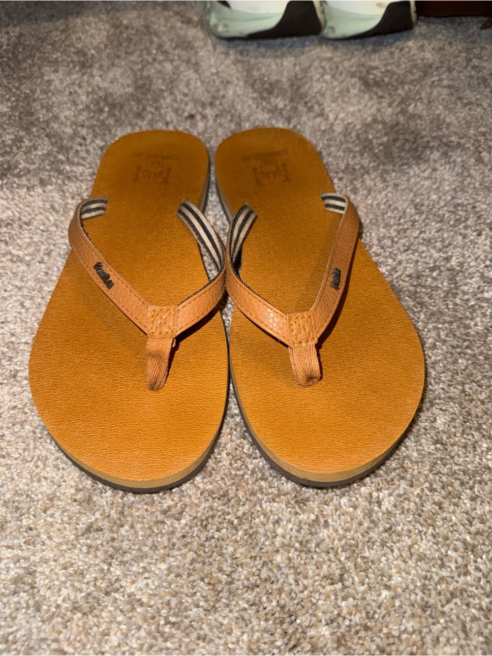 Brown Flip Flop Sandals